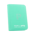 Palms Off Collectors Series 4 Pocket Zip Binder TURQUOISE