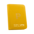 Palms Off Collectors Series 4 Pocket Zip Binder YELLOW