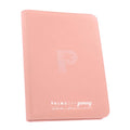 Palms Off Collectors Series 9 Pocket Zip Binder PINK