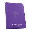 Palms Off Collectors Series 9 Pocket Zip Binder PURPLE