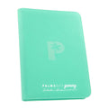 Palms Off Collectors Series 9 Pocket Zip Binder TURQUOISE