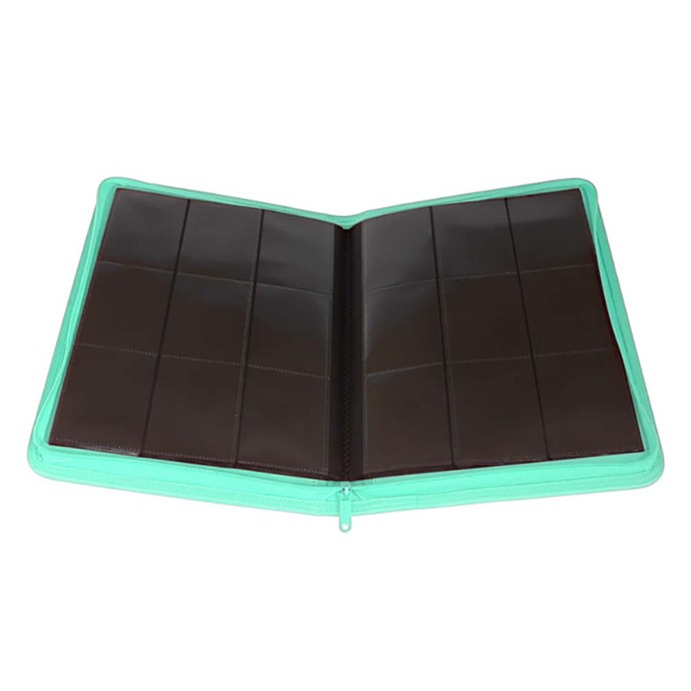 Palms Off Collectors Series 4 Pocket Zip Binder BLACK