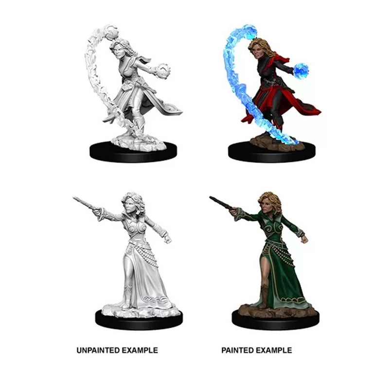 WizKids 73412 Pathfinder Battles Deep Cuts: Female Human Wizard (9003793973485)