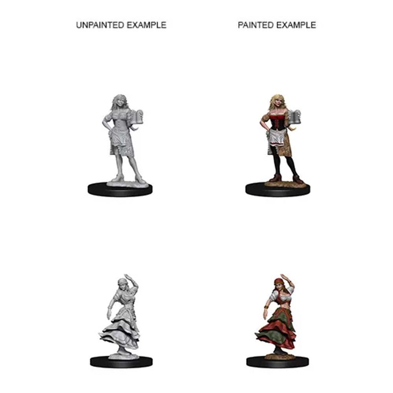 WizKids 72588 Pathfinder Deep Cuts Unpainted Minis: Bartender/Da (9003775557869)
