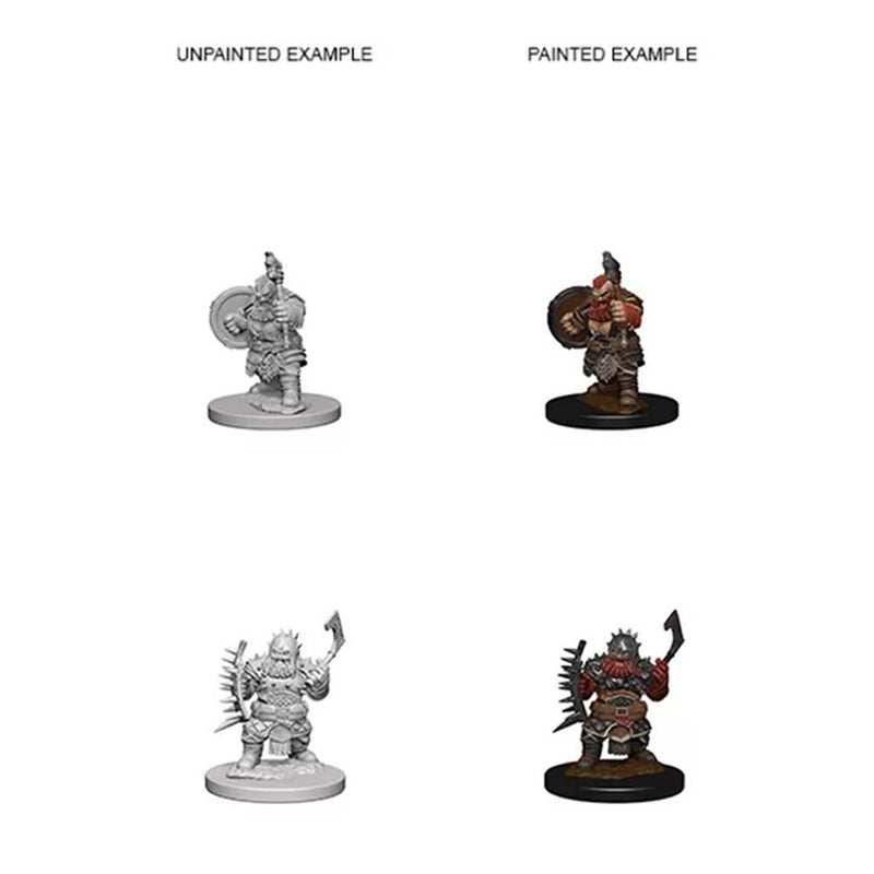WizKids 72615 Pathfinder Deep Cuts Unpainted Minis: Dwarf Male B (9003778638061)