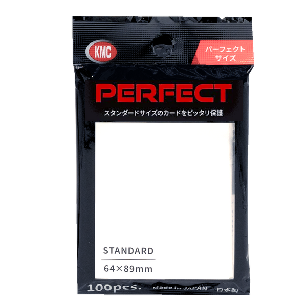 KMC Sleeves Perfect Hard Standard Size (100 Count) - KMC015