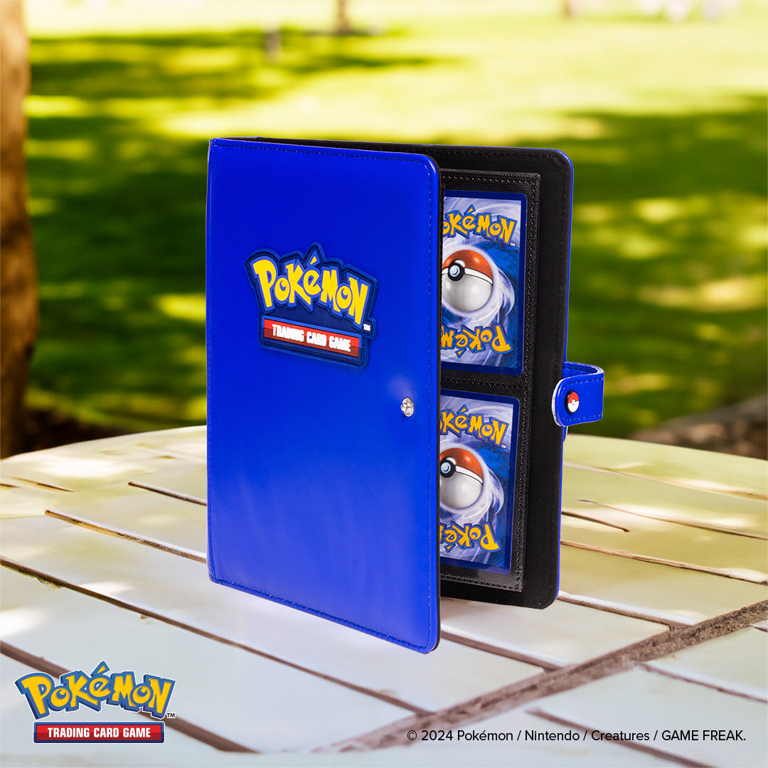 Ultra Pro PokAmon: Premium 4-Pocket Snap Binder (Blue)