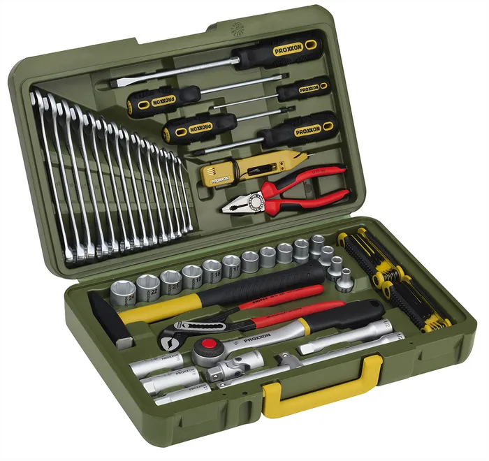 Proxxon Tools Proxxon 23650 AUTOMOTIVE & UNIVERSAL TOOL SET - 46-Pce