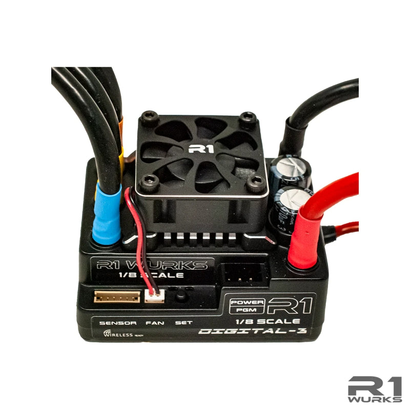 R1 Wurks R1040018 Digital 3 1/8 Scale ESC - Hobby City NZ (8499677429997)