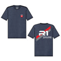 R1WURKS R1090034 "Racing Stripe" T-Shirt Medium (9250519253229)