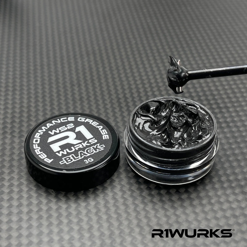 R1 Wurks R1900033 Black WS2 Grease 3g - Hobby City NZ (8499675169005)