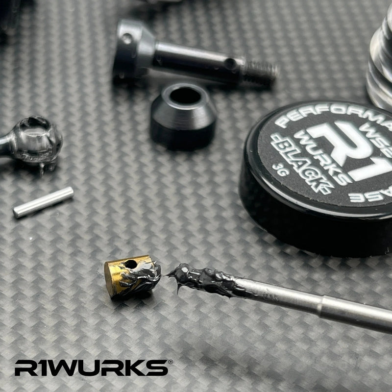 R1 Wurks R1900033 Black WS2 Grease 3g (8499675169005)