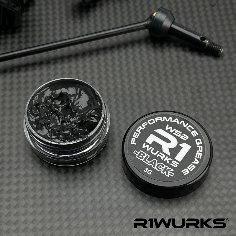 R1 Wurks R1900033 Black WS2 Grease 3g - Hobby City NZ (8499675169005)