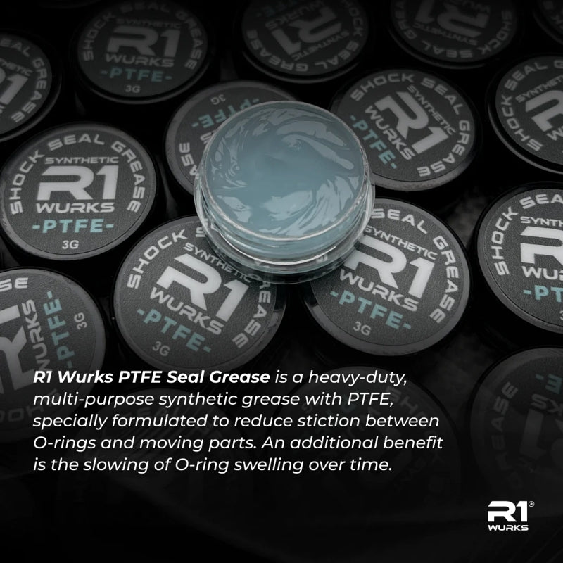 R1 Wurks R1900034 PTFE Shock Seal Grease 3g - Hobby City NZ (8499675005165)