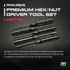 R1 Wurks Premium Hex/Nut Driver Metric Set Tool