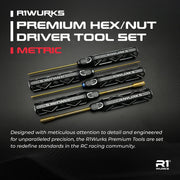 R1 Wurks R1900041 Premium Hex/Nut Driver Tool Set Metric - Hobby City NZ (8499676938477)