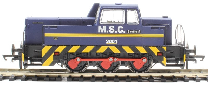 Hornby R30084 MSC Sentinel 0-6-0 3001 - Era 8 (8278350495981)
