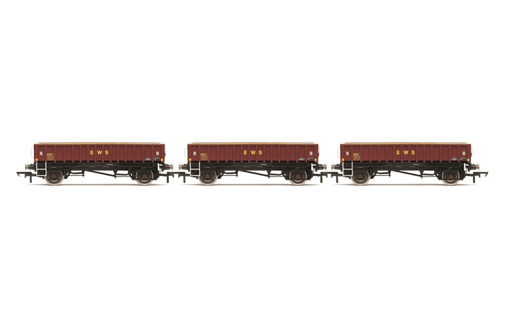 Hornby R60161 MHA Ballast Wagon 3 Pack EWS (7965628498157)