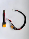 RC Pro RCP-BM013-V2 Balance charge plug adapter for Eflite/Spektrum PH/UMX 2S 7.4v Battery, XT60 Charger plug 200mm Long With Braid and Glued Shirk. Include XT60 to 4mm Bullet adapter. (9250519548141)