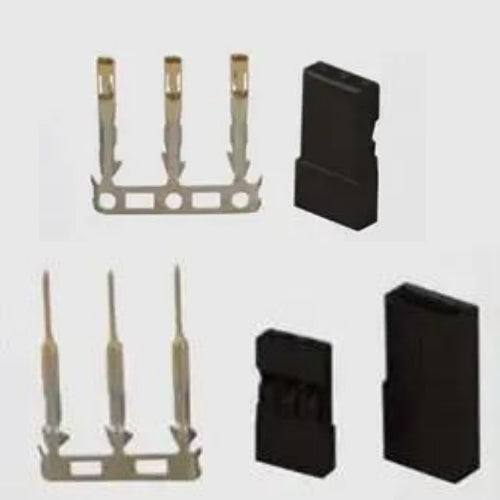 RC Pro RCP-BM083 Female 10pcs and Male 10pcs 3P JR Servo Plug Connector Set, DIY Servo Leads (9250519908589)