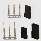 RC Pro RCP-BM083 Female 10pcs and Male 10pcs 3P JR Servo Plug Connector Set, DIY Servo Leads (9250519908589)