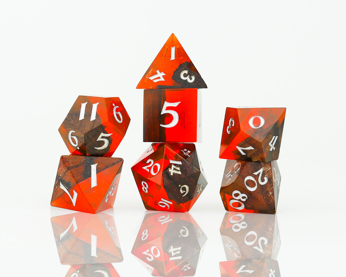 Sirius Dice Set Crimson Grove (Limited Edition) - SDZ0020-02