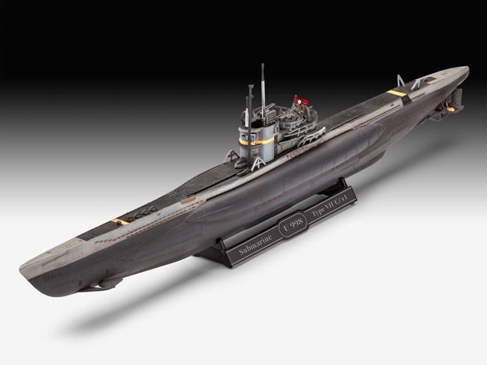 Revell 05154 1/350 GERMAN U-BOAT VII C/41 (8127326716141)