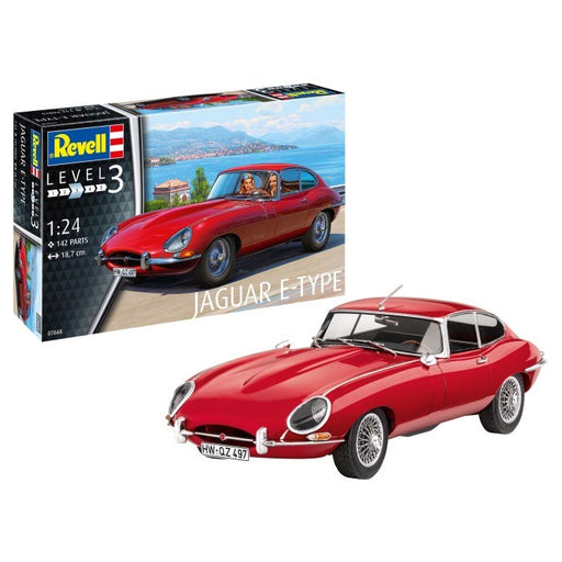 Revell 07668 1/24 Jaguar E-Type (Coup) (8127328846061)