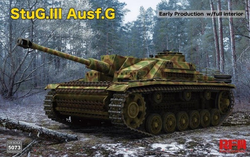 Rye Field Model 1/35 RM-5073 StuG.III Ausf.G Early Production w/full interior - Hobby City NZ (7816528658669)