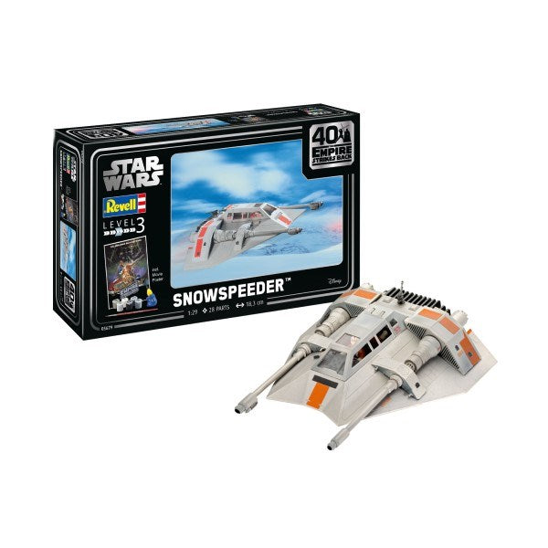 Revell 05679 1/29 Star Wars: Snowspeeder - The Empire Strikes Back 40th Anniversary Set