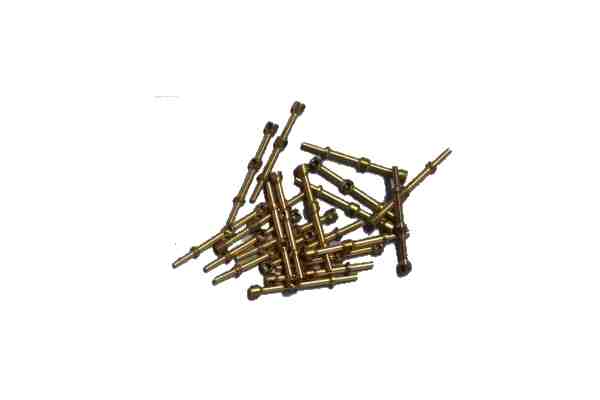 Billing Boats 04-BF-0091 Rail Stanchion 17mm 2hole (20) (8324660232429)