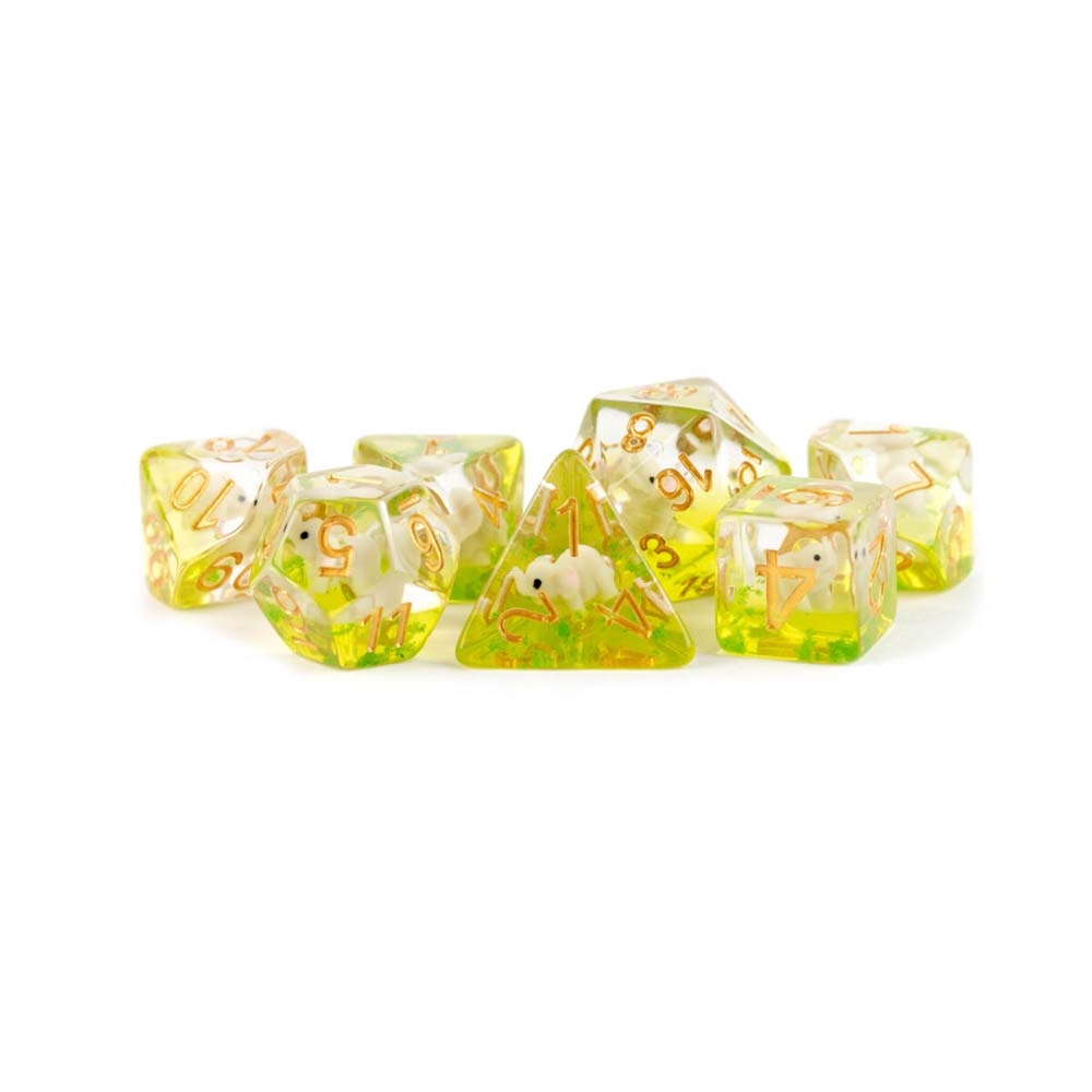 MDG Resin Poly Set: Elephant Dice