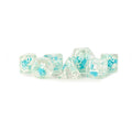 MDG Resin Poly Set: Snowflake Dice