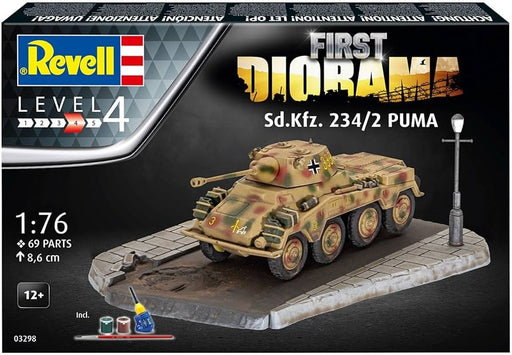 Revell 03298 1/72 FIRST DIORAMA SET - SDKfZ PUMA (8346766999789)