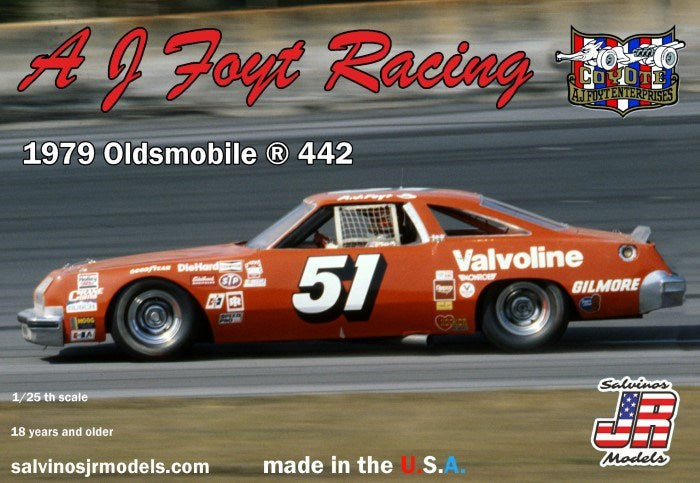 Salvinos JR 1/24 Oldsmobile 442 A.J Foyt Racing 1979