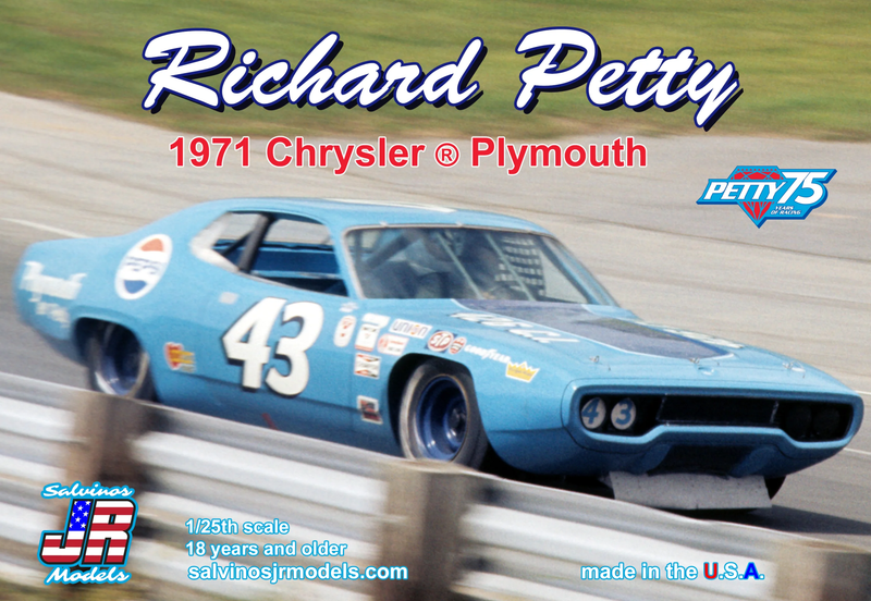 Salvinos JR RPCP1971C 1/24 R Petty 71 Plymouth Pepsi - Hobby City NZ (8950433087725)