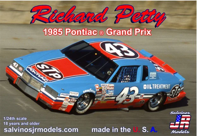 Salvinos JR RPGP1985D 1/25 85 Grand Prix #43 RP STP (8950433120493)