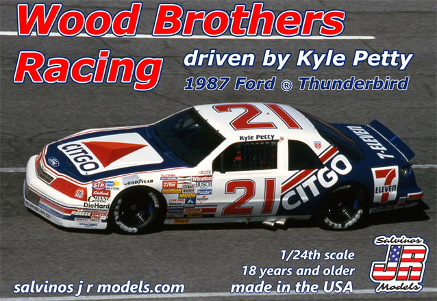 Salvinos JR Salvino JR WBF1987KPD 1/24 Wd Bro87 Kyle TBird Citgo