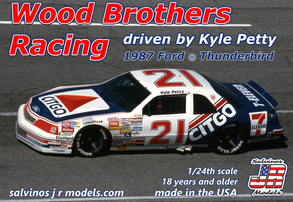 Salvinos JR Salvino JR WBF1987KPD 1/24 Wd Bro87 Kyle TBird Citgo (2)