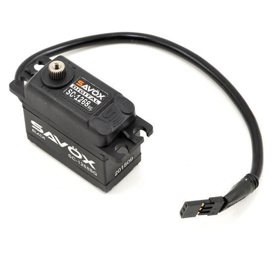 Savox SC-1268SG HV STD size 26kg/cm Black Coreless Digital Servo 0.11 sec 7.4V 62g (7650725396717)