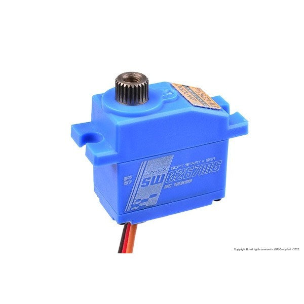 Savox SW-0267MG Digital LV Micro Servo - Waterproof Metal Gear 6kg/cm 0.13sec @6V 14g (8324342481133)