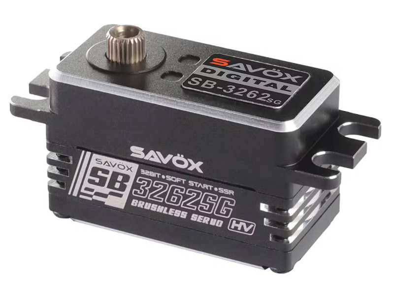 Savox Low Profile High Voltage Brushless Servo 35kg 0.065sec @