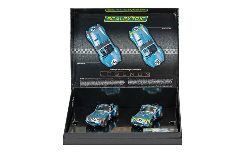 Scalextric C4305A Shelby Cobra 289 - 1964 Targa Florio Twin Pack
