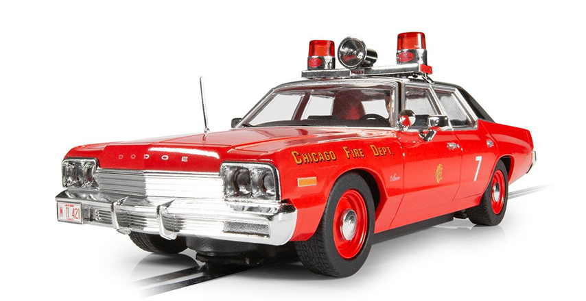 Scalextric C4408 Fire: Dodge Monaco Chicago (8950433513709)