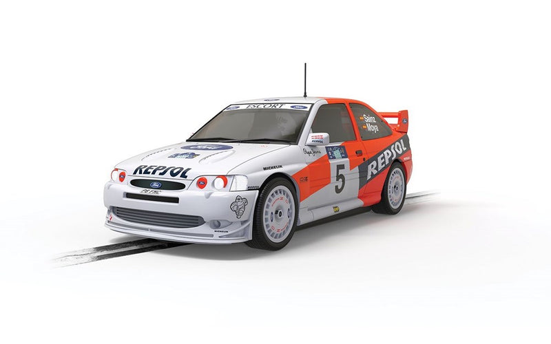 Scalextric C4426 Ford Escort Cosworth WRC - #5 Carlos Sainz 1997 Acropolis Rally (8324815978733)