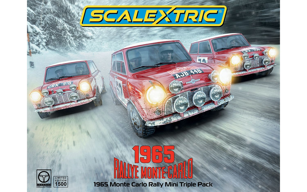 Scalextric 65 Monte Carlo Rally Mini 3pk (2)