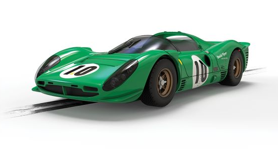 Scalextric C4491 LeMans: Ferrari 330 P4 Green (8950433775853)
