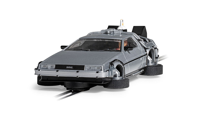 Scalextric C4541  Flying Time Machine - Back To The Future Part II (9028050977005)