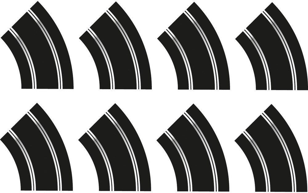 Scalextric C8196 R2 Curves Track Extension Pack (8324817354989)