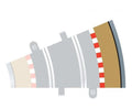 Scalextric C8239 R2 Borders Outer 4 (767706497073)